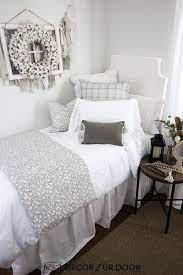 Farmhouse Cotton Print Dorm Bedding Set Farmhouse Bedding Sets Dorm Bedding Sets Bedroom Furnishings