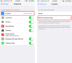 If the camera option is missing in your settings, use the next couple of methods to fix it. How To Use Snapchat S New Snap Map The Iphone Faq