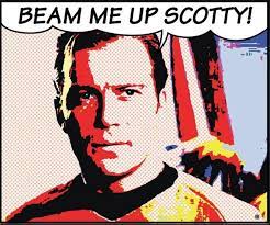 Theologians have used the phrase to describe the christian prophecy of the rapture. Beam Me Up Scotty Seeking Alpha