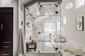 Modern bathroom design drury design. A Look Inside Our Award Winning Bathroom Remodel Leslie Fine Interiors