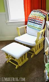 Diy kids furniture made out of pallets. Nursery Glider Makeover Liz Marie Blog