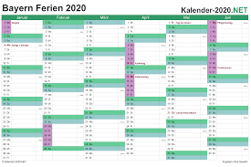 Schönherr kalender 2021 kostenlos in deutscher version dow. Ferien Bayern Termine Aller Schulferien