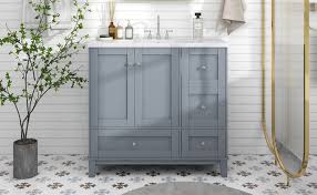 36 Inch Modern Bathroom Vanity With Usb