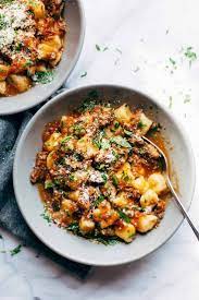 How To Make Homemade Gnocchi And Have A Party While Doing It Pinch Of Yum Recipe Homemade Gnocchi Pasta Recipes Short Ribs
