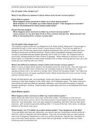 Brown recluse spiders are found most commonly in the southern midwest and in limited areas of the south. Https Www Acmt Net Library Public Affairs Spiders Pdf