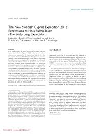 Drains, disposal flanges, sink bottom grids and cutting boards are essentials for serious culinary activities. Pdf The New Swedish Cyprus Expedition Excavations At Hala Sultan Tekke The Soderberg Expedition Preliminary Results