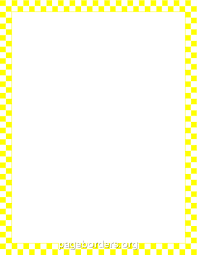 You can add a border to a slide for an added element of design in your presentation. Yellow And White Checkered Border Clip Art Page Border And Vector Graphics