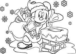 Free, printable coloring pages for adults that are not only fun but extremely relaxing. Disney Christmas Color Coloring Pages Printable