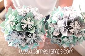Buy a origami hydrangea wedding bouquet for your love one. Kusudama Wedding Bouquets Carrie Stamps