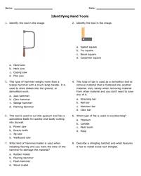 Free Carpentry Worksheet Identifying Hand Tools If Your Re Teaching Vocational Education Try Help Teaching S Free Vocat Hand Tools Worksheets Help Teaching