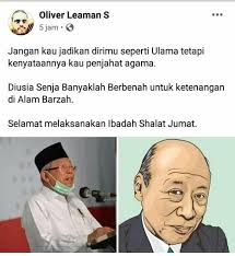 Ada kemungkinan, kata dia, ini masih. Ketua Mui Di Tanjungbalai Unggah Kolase Ma Ruf Kakek Sugiono Pakai Akun Ini