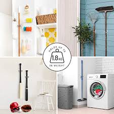 Hang a command broom gripper in the mud room, laundry room and closet. Command Broom Holder Wall Mount White Easy On Easy Off 1 Gripper Pricepulse