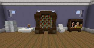 The minecraft mob skin, bed frame, was posted by creeperbrine100. Minecraft Furniture Guide Better Your Builds Minecraft Blog