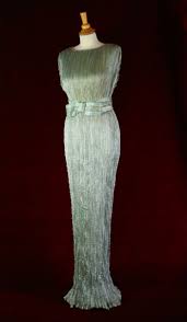 Check spelling or type a new query. Mariano Fortuny Dress Delphos Aquamarine Pleated Silk Gown Stenciled Fortuny Dress Silk Gown Women S Fashion Dresses