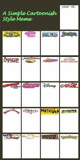 Draw Yourself In Cartoon Character Style Challenge Drawing Challenge Art Style Challenge Drawing Meme