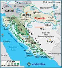 The outline map above is of croatia, a country occupying an area of 56,594 km 2 (21,851 sq mi) in europe. Croatia Maps Facts Croatia Map Croatia Croatia Holiday