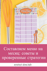 список продуктов на месяц для семьи из 4 человек Sostavlyaem Menyu Na Mesyac Sovety I Proverennye Strategii Planirovanie Menyu Planirovshiki Menyu Eda Zaranee