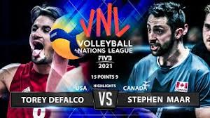 Brother tj plays volleyball for long beach state and for the united states men's national team. Torey Defalco Vs Stephen Maar Usa Vs Canada Vnl 2021 Hd Youtube