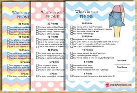 We did not find results for: What S In Your Phone Baby Shower Game