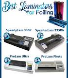 4 Best Laminators for Foiling | Binding101.com | Binding101
