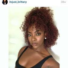 And the best thing is, burgundy mixes up with your natural color in the best possible way so you can be sure that there's no one else who has the same hair color as you. Burgundy Natural Curly Hair Curly Hair Styles Naturally Red Brown Hair Natural Hair Styles