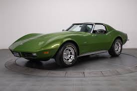 Image result for Blue Green 1973 Corvette
