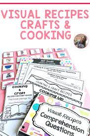 Cooking Craft Visual Recipe Book Spring Speech Therapy Activities Language Therapy Activities Speech Therapy Activities