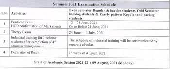 Msbte Time Table Check Timetable For Summer Winter Here