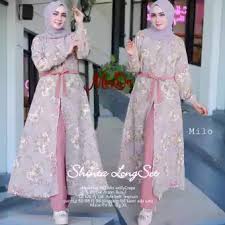 Model baju pesta brokat jadi pilihan yang tepat untuk busana kondangan anda para hijaber. Zoey Set Gamis Terbaru 2021 Model Setelan Wanita Baju Dan Celana Modern Terlaris Baju Muslim Setelan Dewasa Ibu Ibu Kekinian Cod Lazada Indonesia