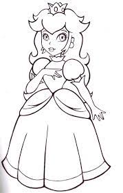 We're sure your little daughter will love you for it. Free Princess Peach Coloring Pages For Kids Super Mario Coloring Pages Princess Coloring Pages Princess Coloring