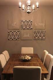 Wall Art Material Covered Canvas Some Covered With Burlap With Words Inscribed On Them Neat Idea Home Decor Decor