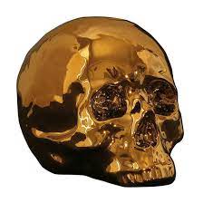 Alas Poor Yorick My Skull Gold Schadel Wolle Kaufen Wohnung