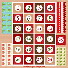 Free Printable Christmas Advent Calendar Numbers And Borders Ausdruckbare Adventszahle Printable Advent Calendar Christmas Calendar Christmas Advent Calendar