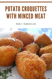 Lenie, a contributing writer for finding our way now llc, will be showcasing some great recipes that will be easy, delicious and inexpensive. Potato Croquettes With Cheese Or Minced Meat Kopiaste To Greek Hospitality