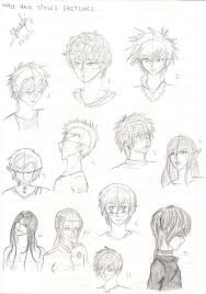 There are a variety of tutorials online that show how to draw hair in a manga style. Drawing Anime Hair Male Max Installer