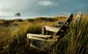 A Peaceful Sunset Cool Breeze And Ocean Air Outdoor Nature Wallpaper Beach Chairs
