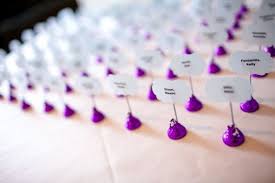 Cheap And Easy Weddingbee Do It Yourself Card Table Wedding Trendy Wedding Favors Purple Wedding Centerpieces
