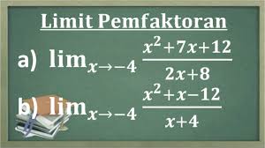 Sehingga nilai dari limit fungsi pada soal dengan menggunakan metode numerik maupun faktorisasi adalah 8. Cara Mudah Limit Fungsi Metode Pemfaktoran Youtube