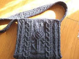 Thistle Bag Pattern By Alice Starmore Knitting Crochet