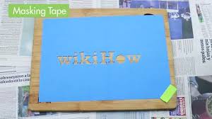 Use your new stencil to paint a wall, decorate furniture, or make diy cards for other people. How To Make Spray Paint Stencils 10 Steps With Pictures