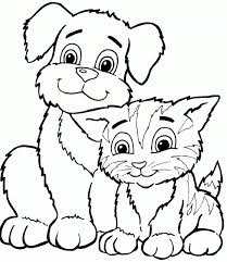 Dibujos De Perros Y Gatos Para Colorear E Imprimir Colorear Imagenes Pintora dibujante linda huber (nueva york, eeuu). dibujos de perros y gatos para colorear