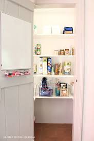 It can also be used to store dry goods and a few small appliances. Inexpensive Pantry Makeover Jaime Costiglio
