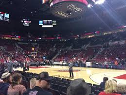 Breakdown Of The Moda Center Seating Chart Portland Trail