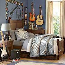 A wooden loft area provides room underneath for a small music studio. 15 Interesting Music Themed Bedrooms Home Design Lover