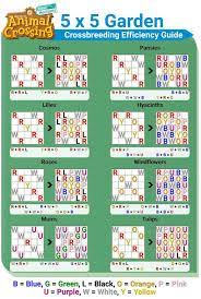 The 2x2 method is the simplest. How To Grow Animal Crossing Flowers Flower Breeding Layout
