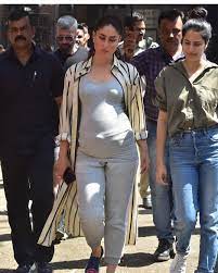 Kareena Kapoor Khan Grabbed Our Eyeballs With Her Baby Bump Is It A Good News Hungryboo Kareena Kapoor Kareena Kapoor Khan Maternity Wear