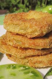 Best Fried Green Tomatoes Recipe Green Tomato Recipes Veggie Dishes Recipes