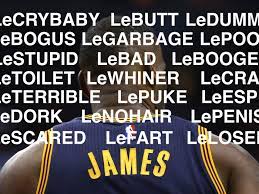 A Glossary Of 142 Terrible Nicknames People On Twitter Have For Lebron James Sbnation Com