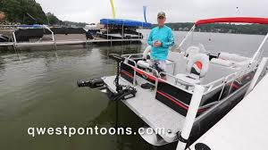 Minn kota endura transom mount trolling motor. Qwest Pontoons Half Bow Gate With Trolling Motor Harness Facebook