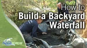 Indoor water fountains combine the soothing sound of flowing water with stunning and unique designs. How To Build A Backyard Waterfall Youtube